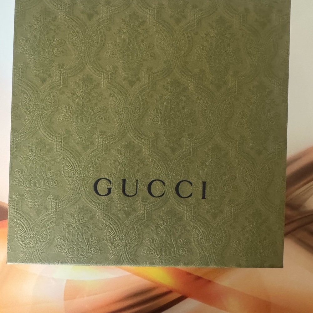 Gucci Green Embossed Box